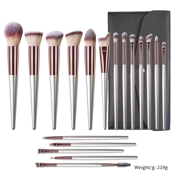 18 Pcs Makeup Brush Set With Case 18 Pcs Makeup Brush Set With Case