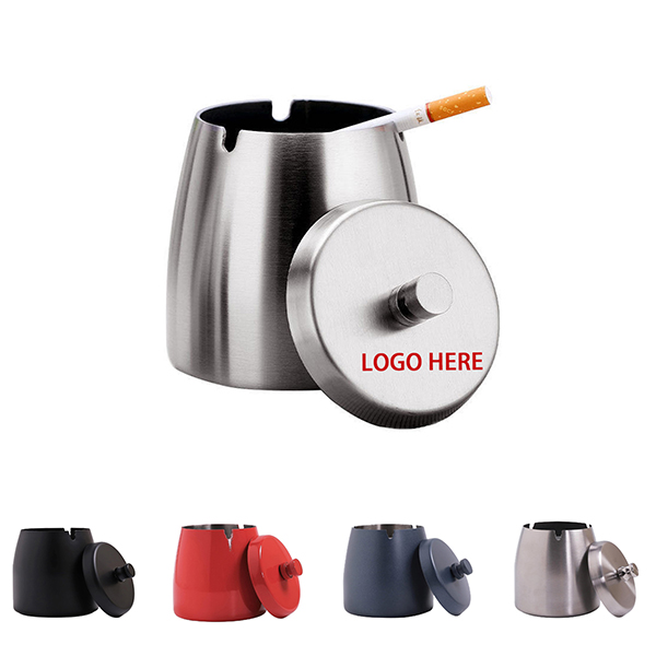 Stainless Steel Smokeless Odorless Windproof Ashtrays Stainless Steel Smokeless Odorless Windproof Ashtrays