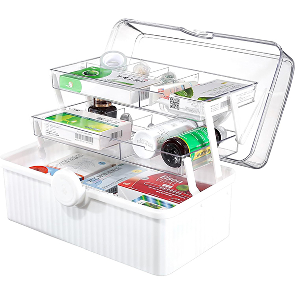 Multifunctional Plastic Sewing Tool Box with Handle Multifunctional Plastic Sewing Tool Box with Handle
